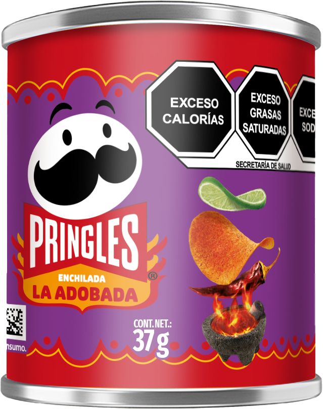 Papas Pringles® Enchilada la adobada